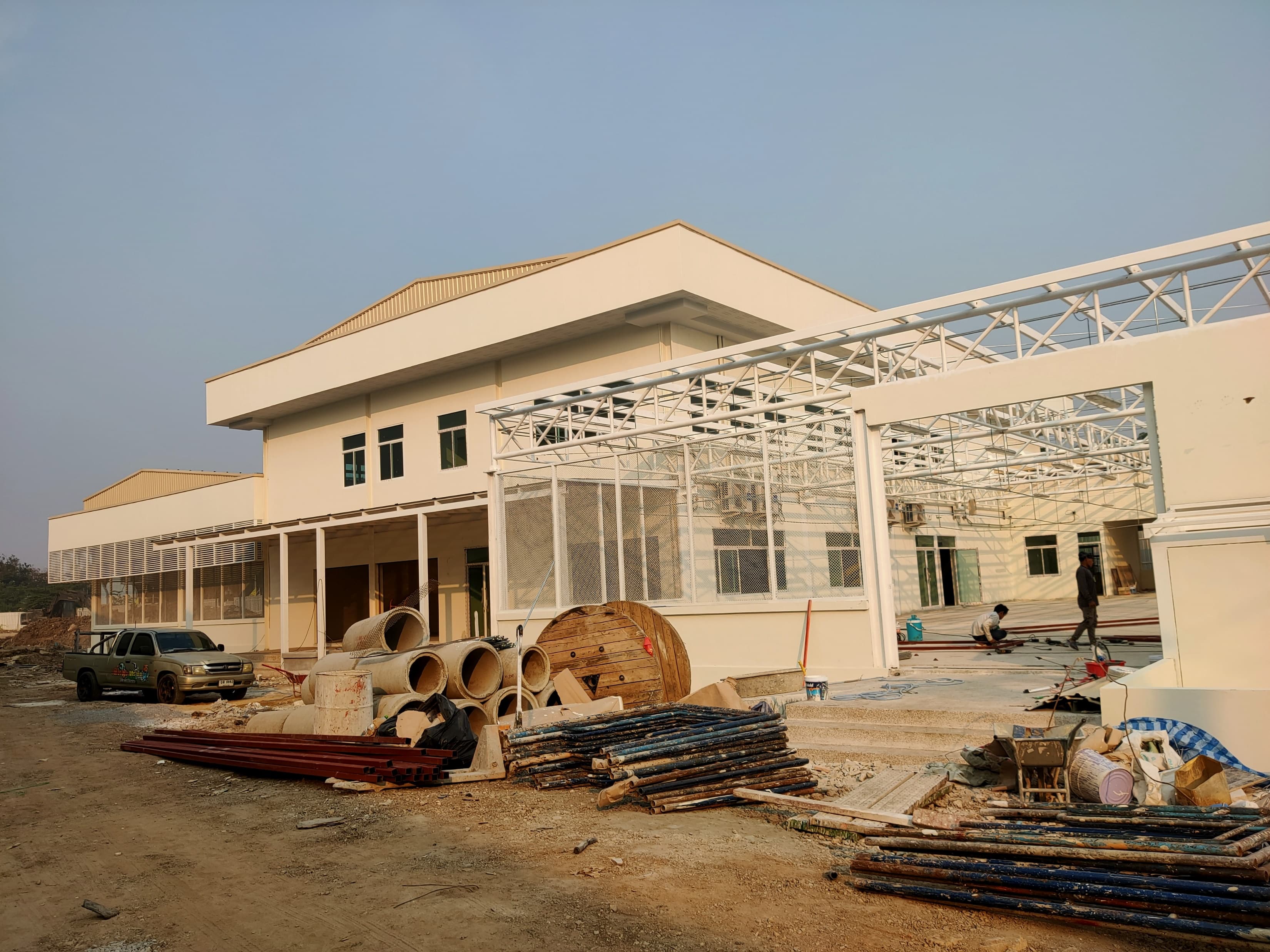 โครงการก่อสร้างอาคารหน่วยยานพาหนะ OR-01 วังสวนจิตรลดา PHASE 1