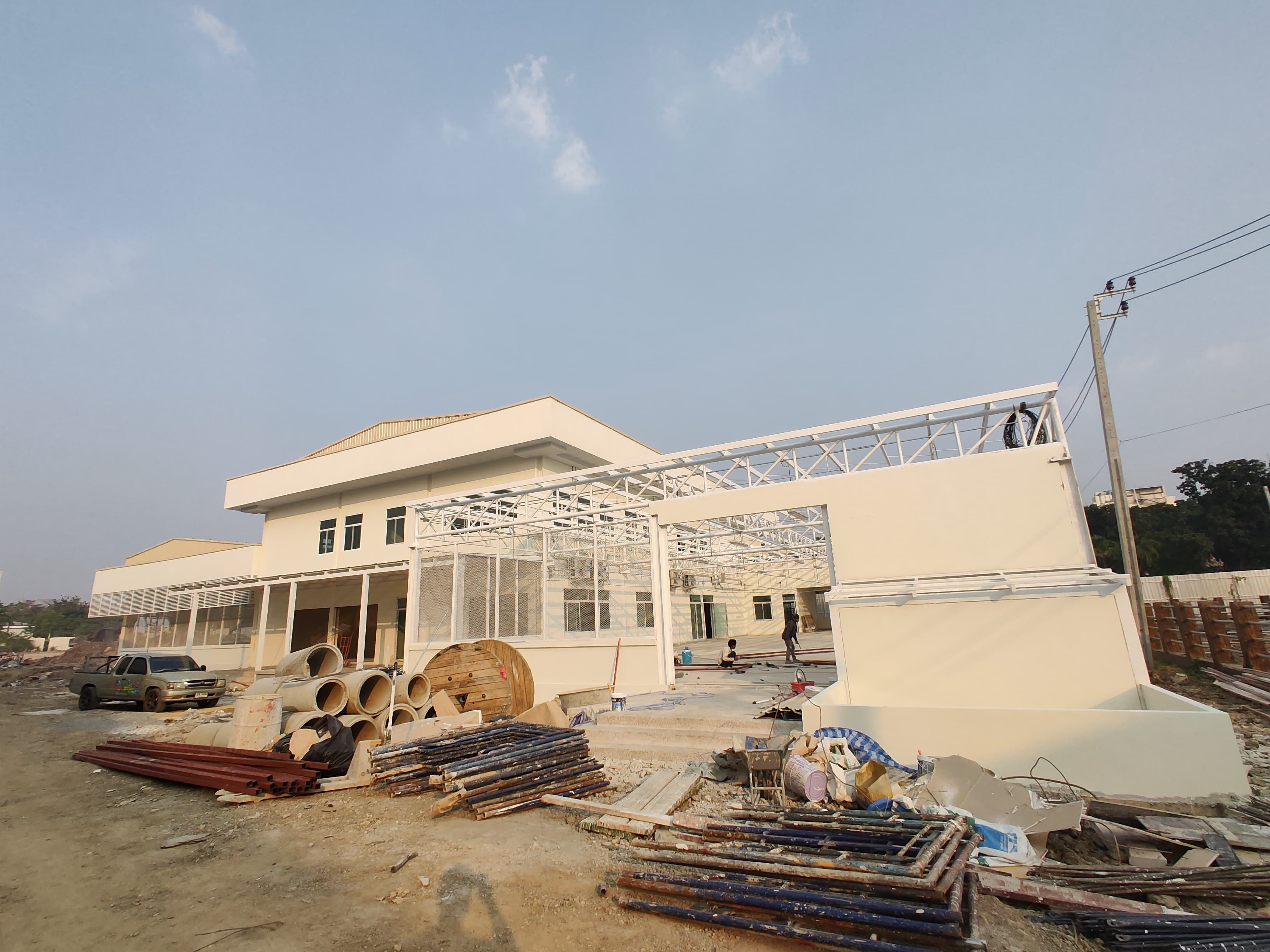 โครงการก่อสร้างอาคารหน่วยยานพาหนะ OR-01 วังสวนจิตรลดา PHASE 1