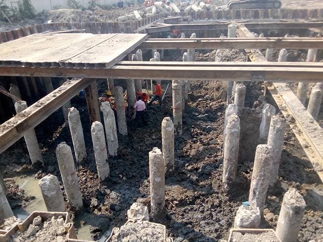 โครงการก่อสร้างอาคารอนุรักษ์พันธุกรรมพืช OR-03 วังสวนจิตรลดา PHASE 1