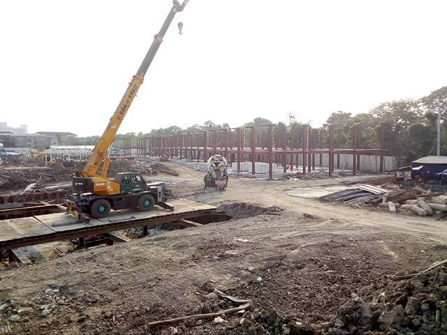 โครงการก่อสร้างอาคารอนุรักษ์พันธุกรรมพืช OR-03 วังสวนจิตรลดา PHASE 1