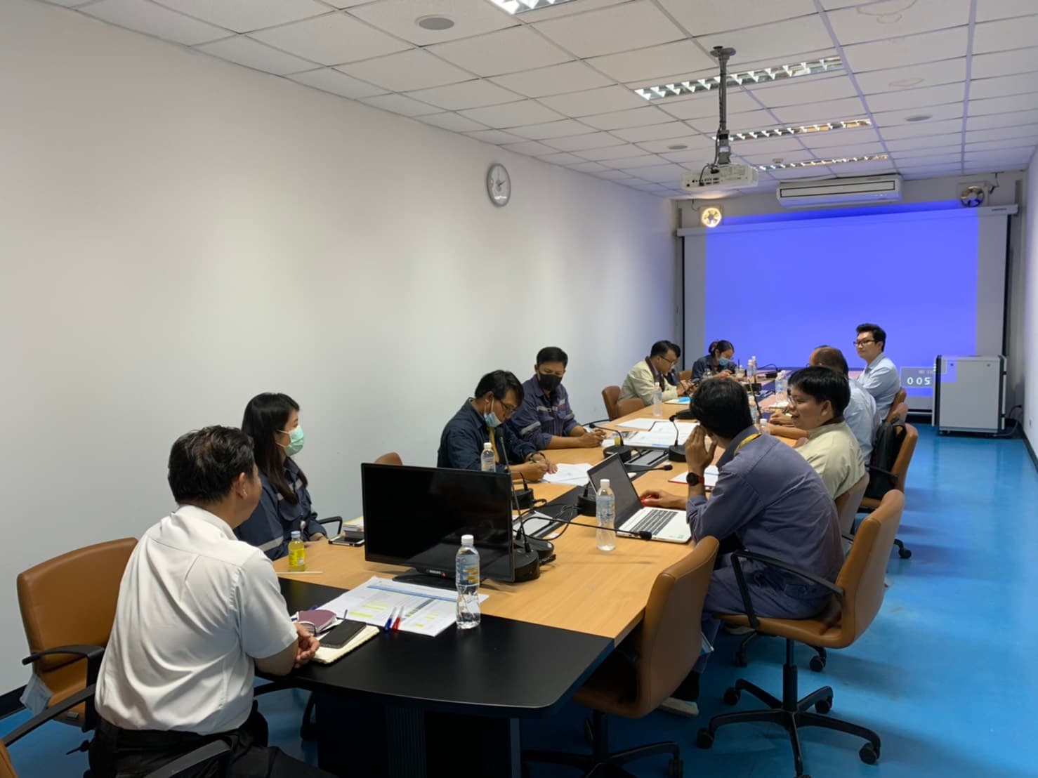 โครงการก่อสร้างผนังกั้นน้ำ STOP LOG EGAT โรงไฟฟ้าบางปะกง