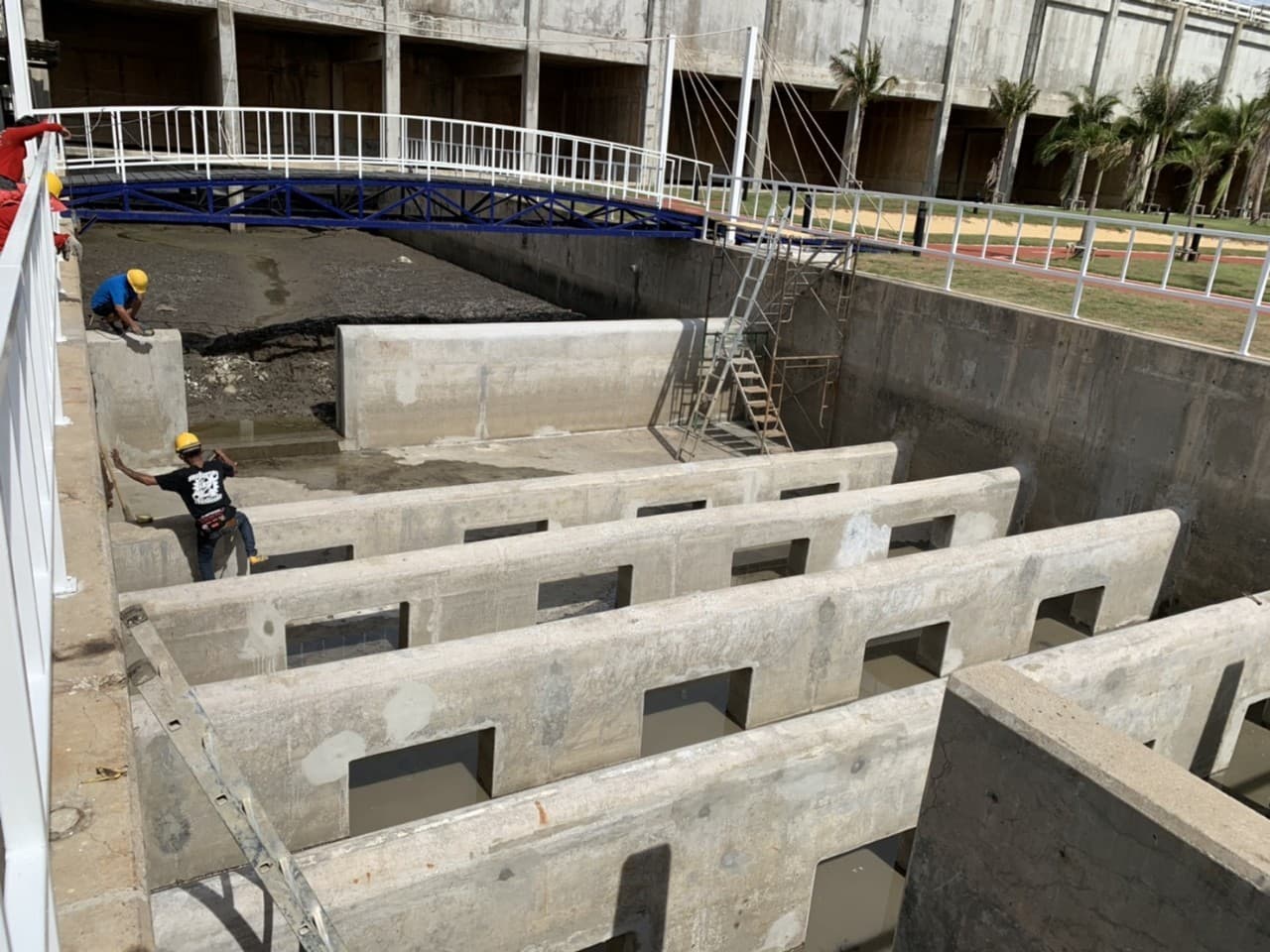 โครงการก่อสร้างผนังกั้นน้ำ STOP LOG EGAT โรงไฟฟ้าบางปะกง