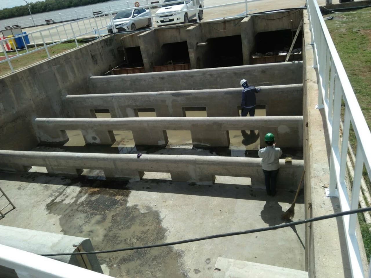 โครงการก่อสร้างผนังกั้นน้ำ STOP LOG EGAT โรงไฟฟ้าบางปะกง