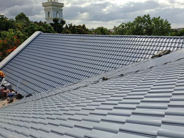 ปรับปรุงหลังคาบ้านคุณศุภกิจ เจียรวนนท์