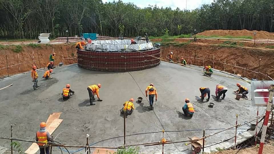 โครงการก่อสร้างฐานกังหันลม BOTHONG WIND FARM