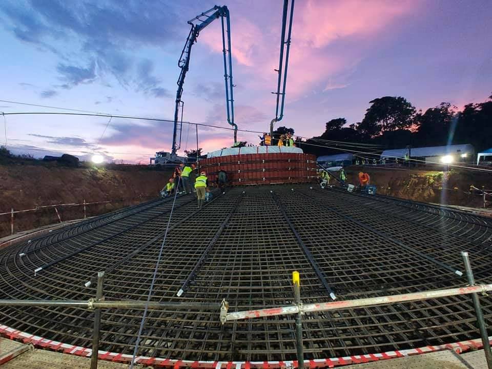 โครงการก่อสร้างฐานกังหันลม BOTHONG WIND FARM